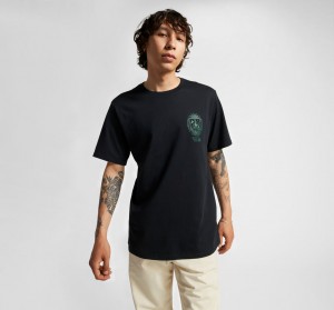 Converse Chess League Graphic T-Shirt Schwarz | 2490-GIHPF