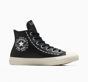 Converse Chuck Taylor All Star Bold Stitch Schwarz Schwarz | 2630-EGHCU