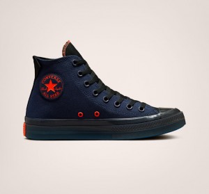 Converse Chuck Taylor All Star CX Stretch Canvas Navy Schwarz Mango | 4510-KOBLU