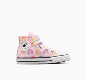 Converse Chuck Taylor All Star Easy-On Rainbows Rosa | 5724-EYOFK