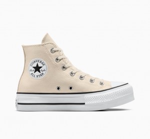 Converse Chuck Taylor All Star Lift Plattform Weiß Schwarz | 5016-BCKJE