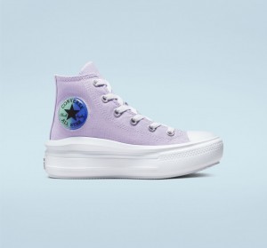 Converse Chuck Taylor All Star Move Plattform Gel Patch Königsblau | 8147-TWXKQ