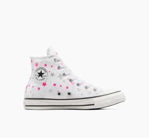 Converse Chuck Taylor All Star Sparkle Weiß Rosa Weiß | 8039-NDPKR