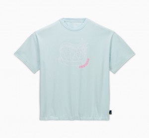 Converse Converse Go-To All Star Pride Together T-Shirt Aqua Mist | 6597-VGRCJ
