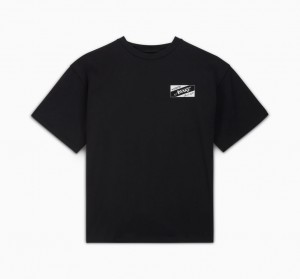 Converse Converse x Awake NY Jersey T-Shirt Schwarz | 8926-SVKMA