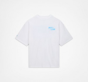 Converse Converse x Awake NY Jersey T-Shirt Weiß | 2390-ATNRH