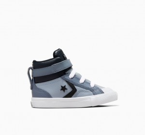 Converse Pro Blaze Riemen Leder Silber Schwarz Weiß | 9350-HGTFW
