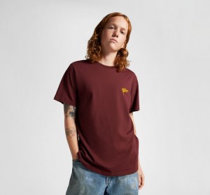 Converse Retro Flag T-Shirt Cherry Daze | 2745-YKFZS