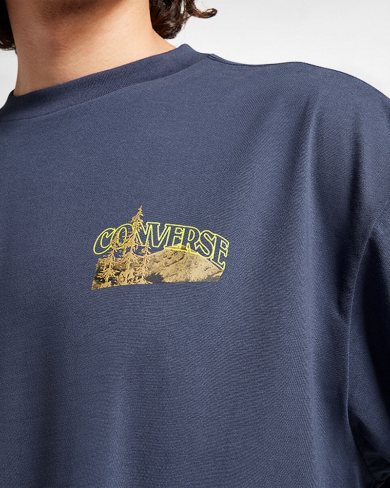 Converse All Star Mountain Remix T-Shirt Weiß | 8172-SIBCJ