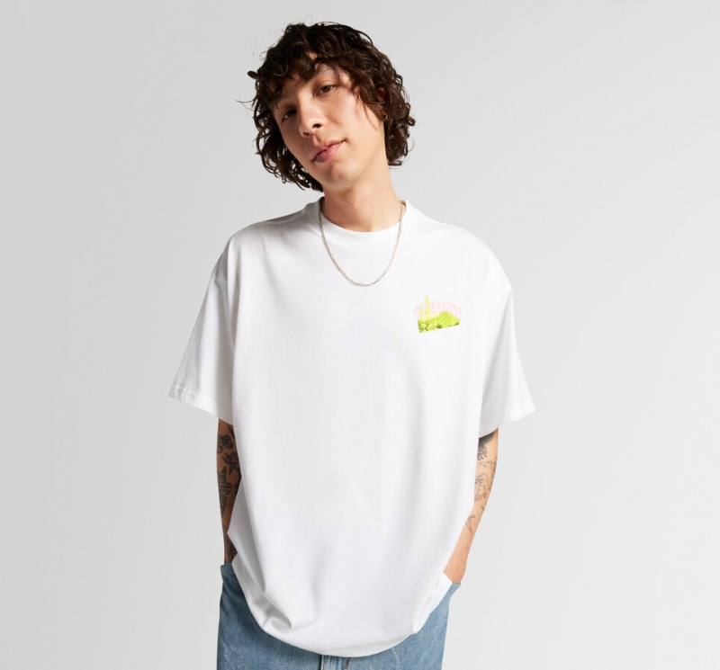 Converse All Star Mountain Remix T-Shirt Weiß | 8172-SIBCJ