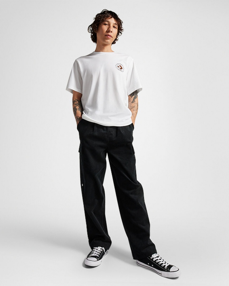 Converse All Star Mountain T-Shirt Weiß | 6427-XFKEH