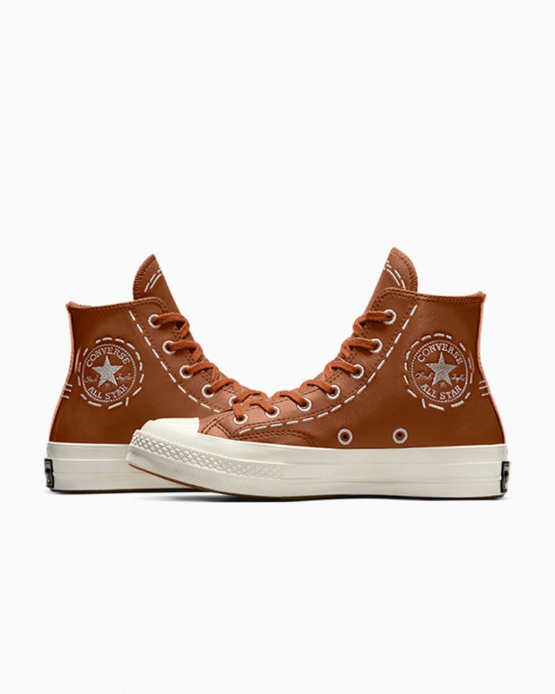 Converse Chuck 70 Bold Stitch Tawny Owl / Tawny Owl / Egret | 1365-NEPUZ