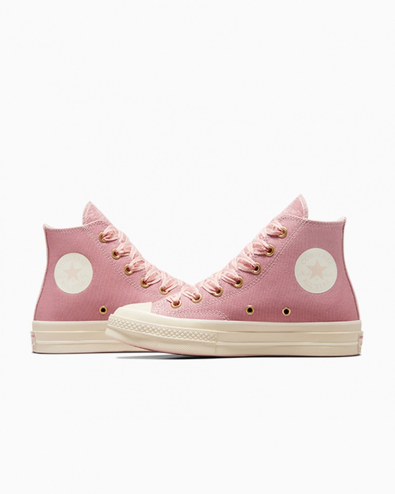 Converse Chuck 70 Ribbon Laces Rosa | 3958-LTZQG