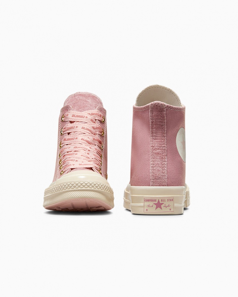Converse Chuck 70 Ribbon Laces Rosa | 3958-LTZQG