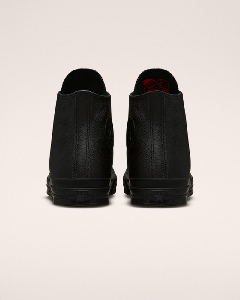 Converse Chuck 70 Tonal Leder Schwarz Schwarz Schwarz | 7214-GOBMZ