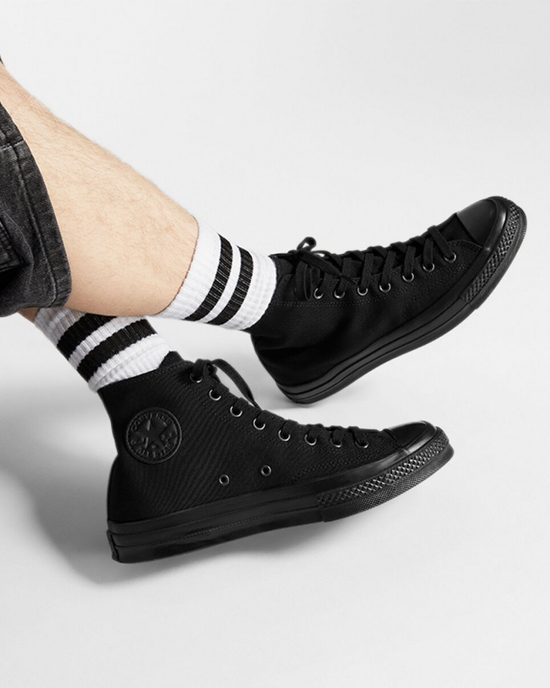 Converse Chuck 70 Vintage Canvas Schwarz Schwarz Schwarz | 7234-LSDVZ