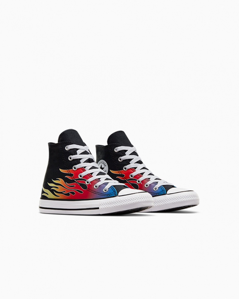 Converse Chuck Taylor All Star Cars Schwarz Schwarz Weiß | 9546-LOXMZ