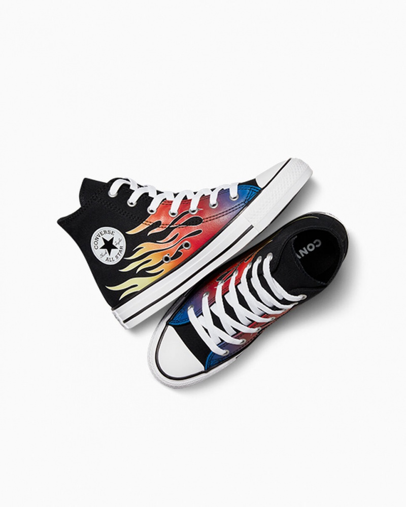 Converse Chuck Taylor All Star Cars Schwarz Schwarz Weiß | 9546-LOXMZ