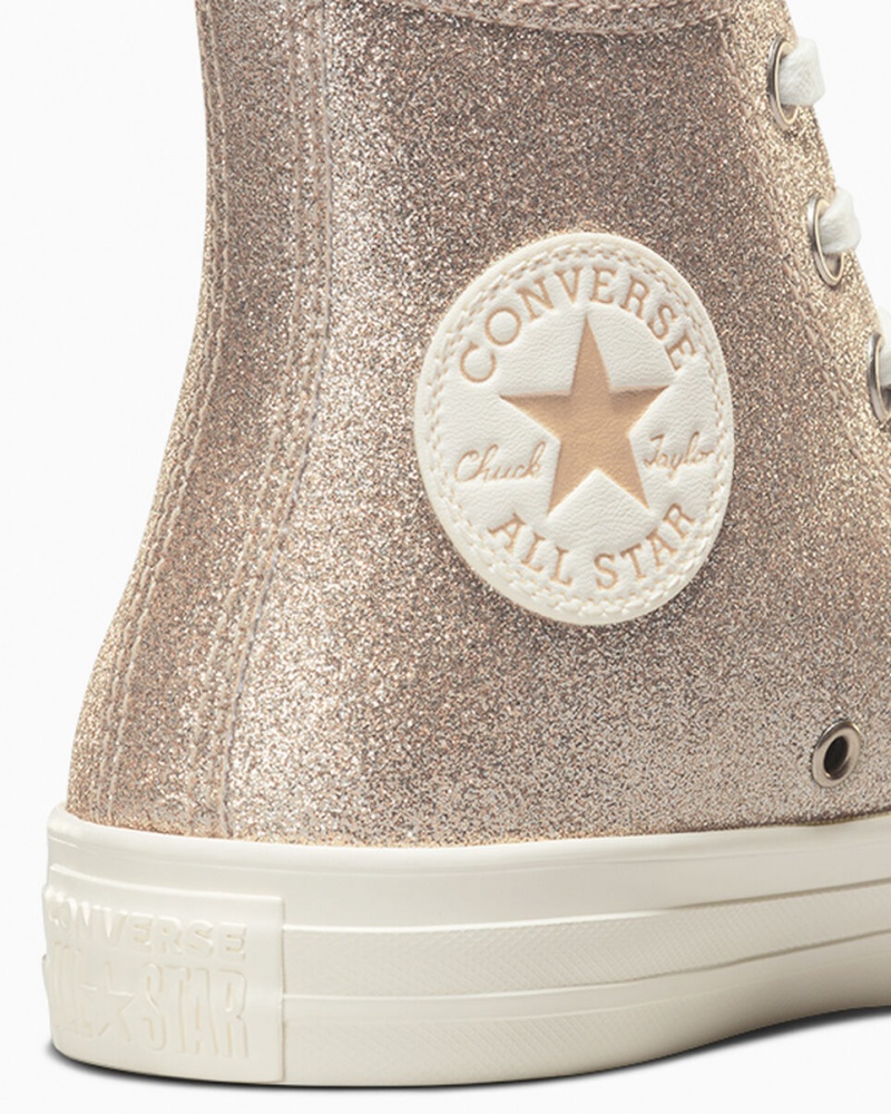 Converse Chuck Taylor All Star Glitter Hellgold | 7840-SWCAQ