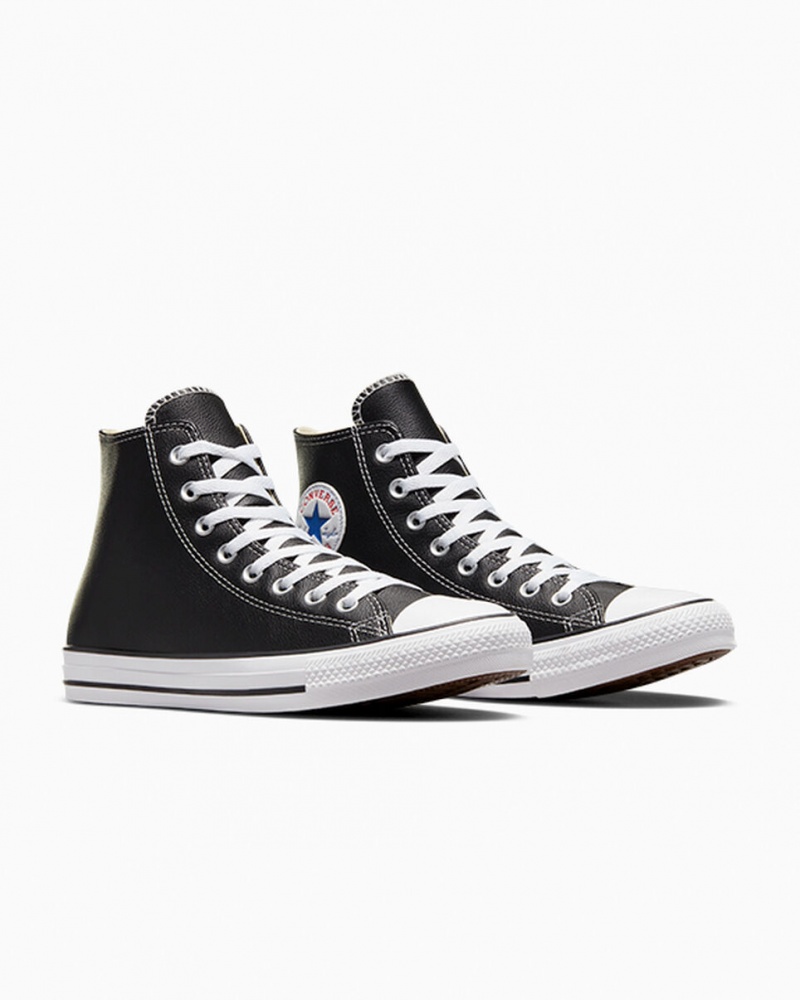 Converse Chuck Taylor All Star Leder Schwarz | 6520-TXMZA