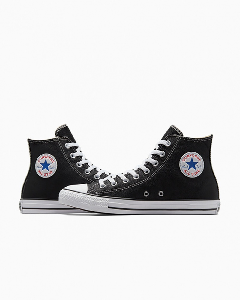 Converse Chuck Taylor All Star Leder Schwarz | 6520-TXMZA