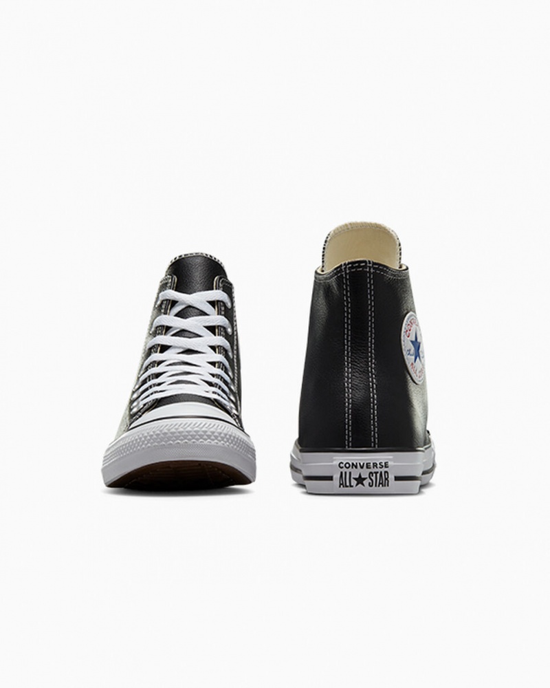 Converse Chuck Taylor All Star Leder Schwarz | 6520-TXMZA