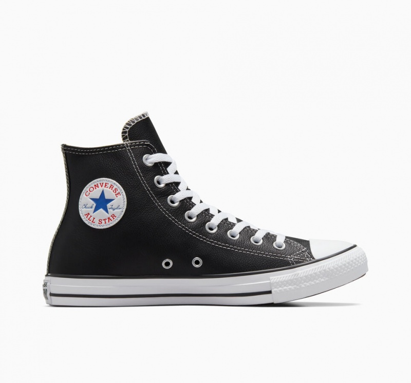 Converse Chuck Taylor All Star Leder Schwarz | 6520-TXMZA