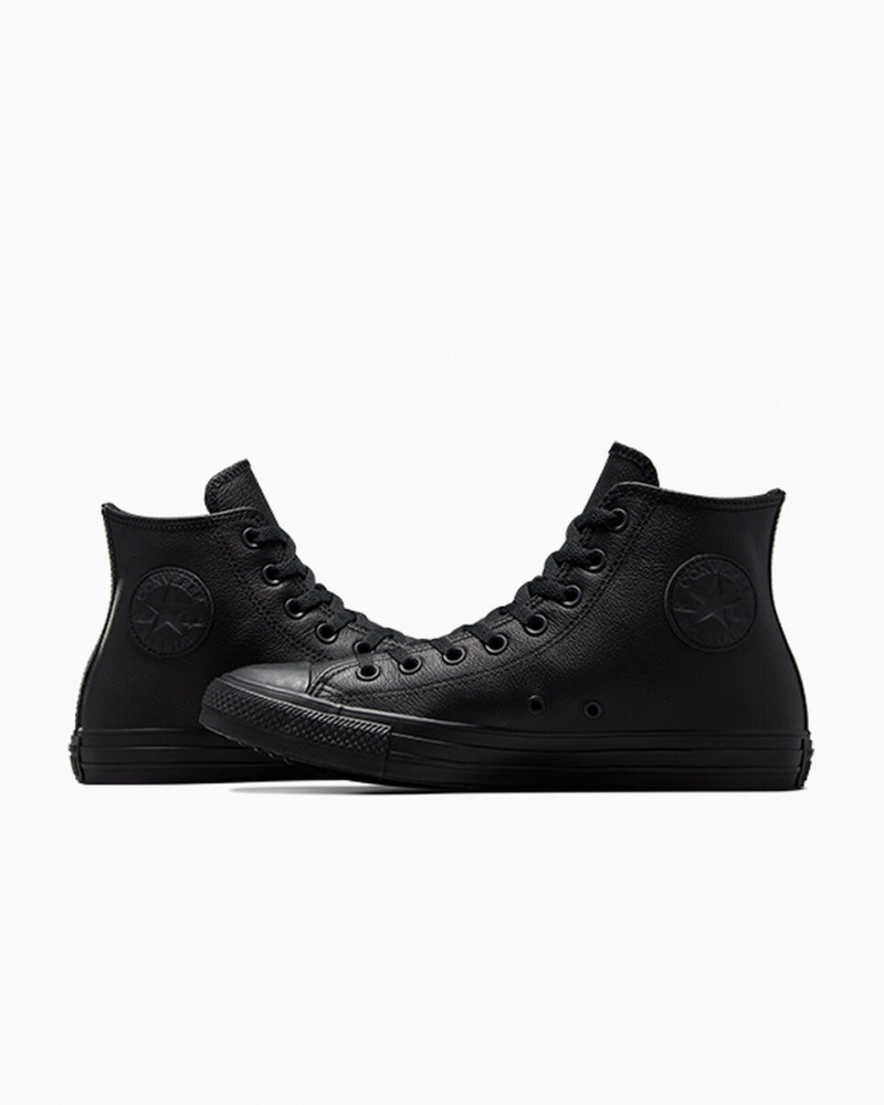 Converse Chuck Taylor All Star Leder Schwarz | 5238-JIYON