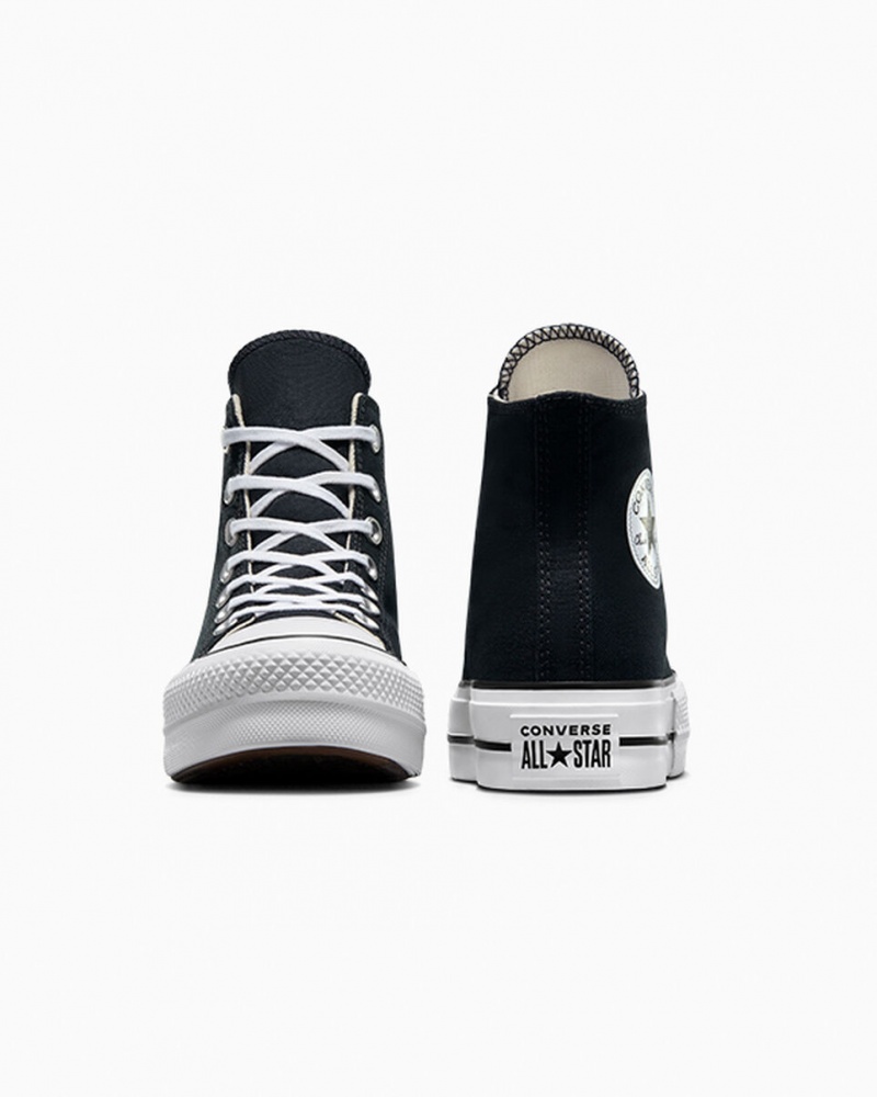 Converse Chuck Taylor All Star Lift Plattform Schwarz Weiß Weiß | 8320-MAGWL