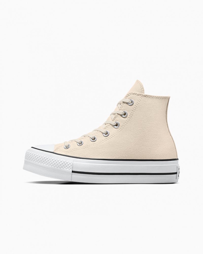 Converse Chuck Taylor All Star Lift Plattform Weiß Schwarz | 5016-BCKJE