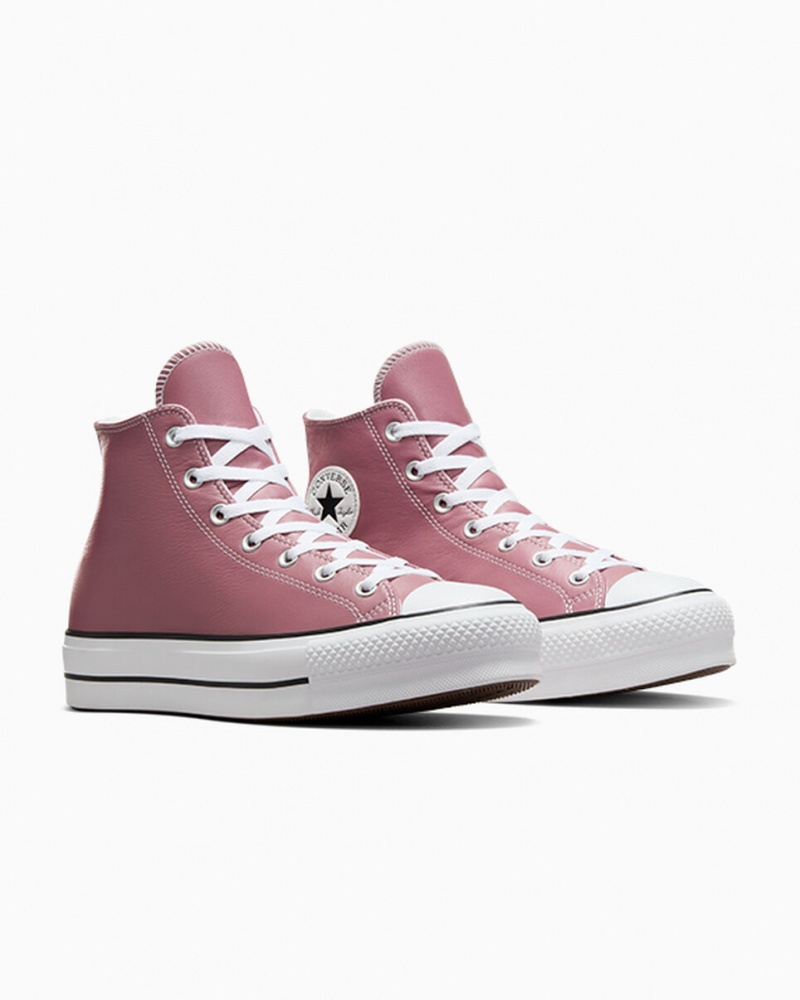 Converse Chuck Taylor All Star Lift Plattform Excess Materials Rosa Weiß Schwarz | 2974-VRGMT