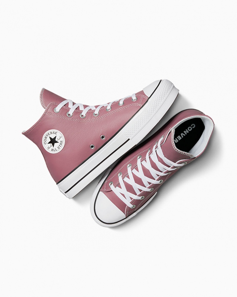 Converse Chuck Taylor All Star Lift Plattform Excess Materials Rosa Weiß Schwarz | 2974-VRGMT