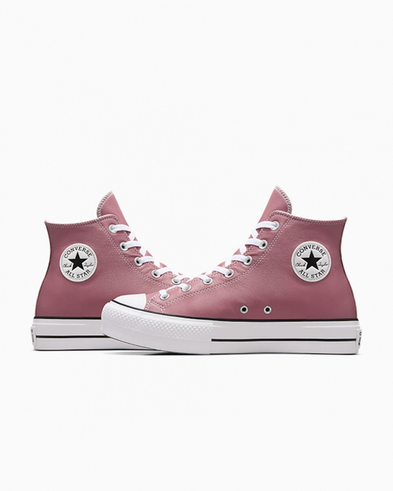 Converse Chuck Taylor All Star Lift Plattform Excess Materials Rosa Weiß Schwarz | 2974-VRGMT