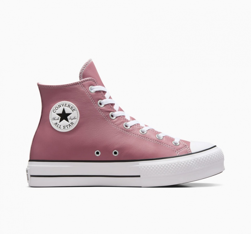 Converse Chuck Taylor All Star Lift Plattform Excess Materials Rosa Weiß Schwarz | 2974-VRGMT