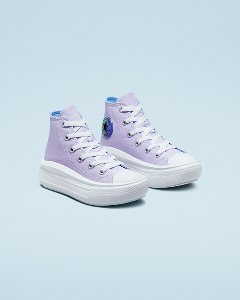 Converse Chuck Taylor All Star Move Plattform Gel Patch Königsblau | 8147-TWXKQ