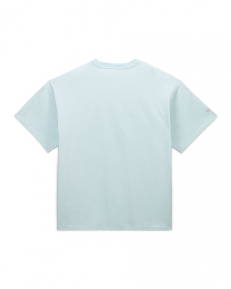 Converse Converse Go-To All Star Pride Together T-Shirt Aqua Mist | 6597-VGRCJ