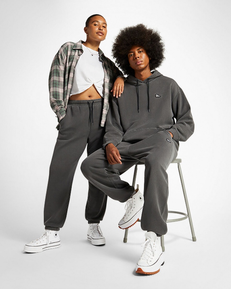 Converse Converse Go-To Sneaker Patch Loose-Fit Sweatpants Schwarz | 2975-UONEG