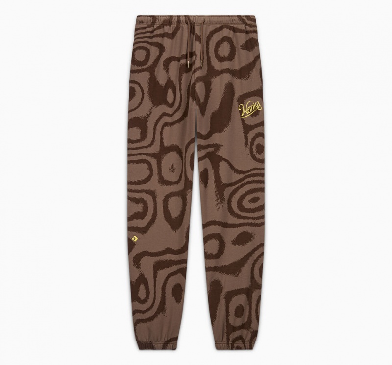 Converse Converse x Wonka French Terry Jogger Engine Smoke Wavy Line | 9734-NKOBU