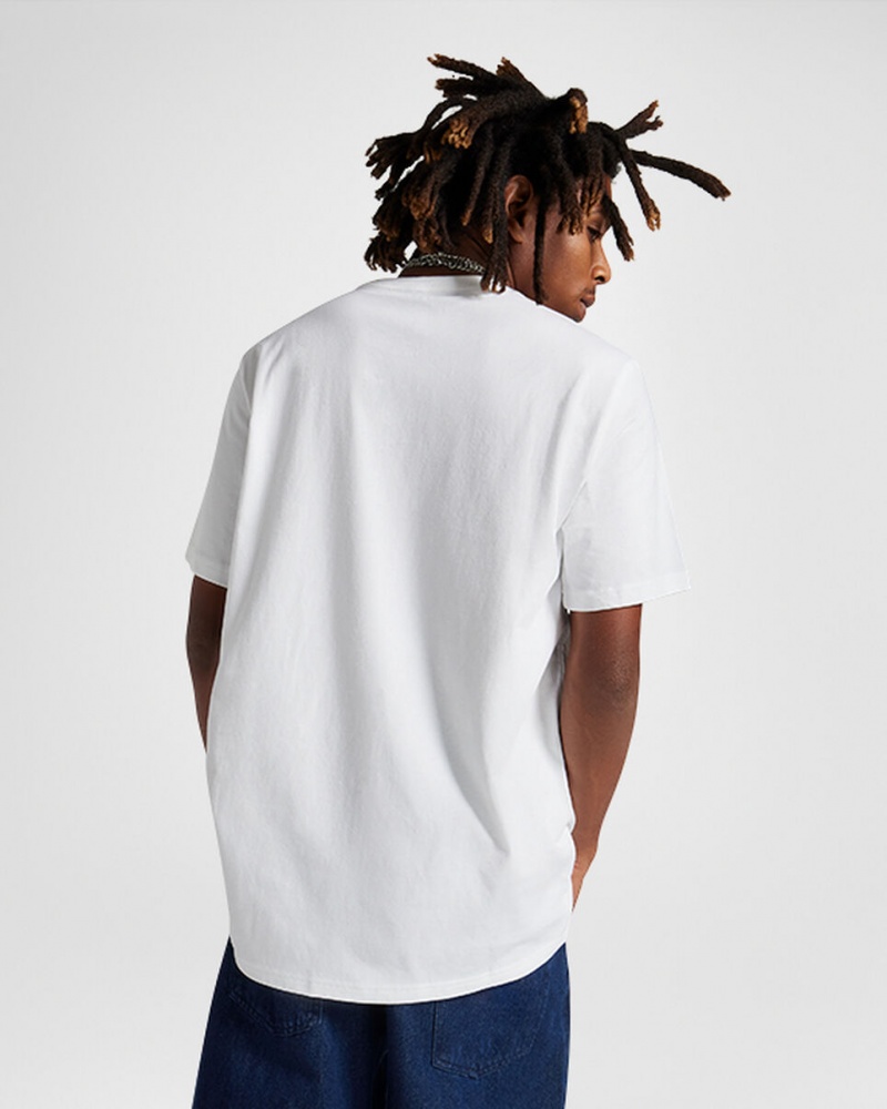 Converse Retro Flag T-Shirt Weiß | 3814-FHTEU