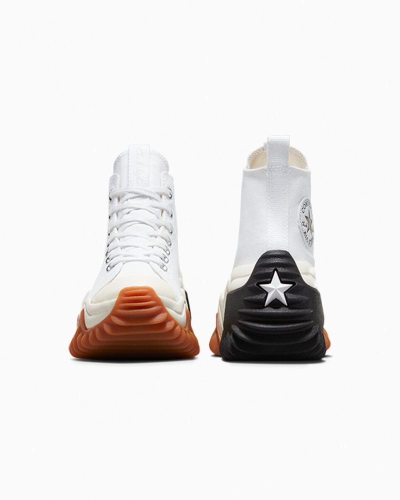 Converse Run Star Motion CX Plattform Weiß Schwarz | 0932-SFPOI